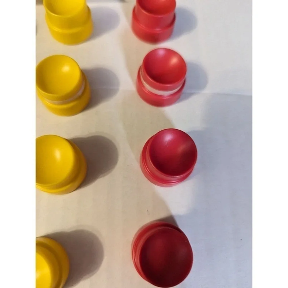 1986 Mattel Commercial Crazies VCR boardgame color pieces tape strip replacement